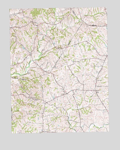 Ballardsville, KY USGS Topographic Map