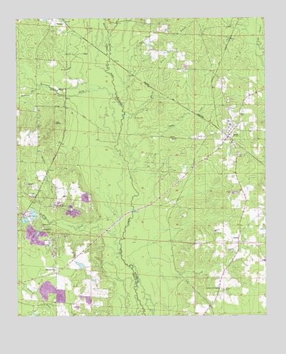 Banks, AR USGS Topographic Map