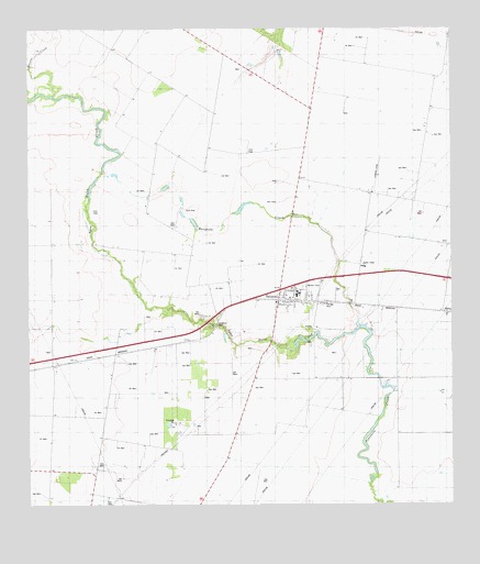 Banquete, TX USGS Topographic Map