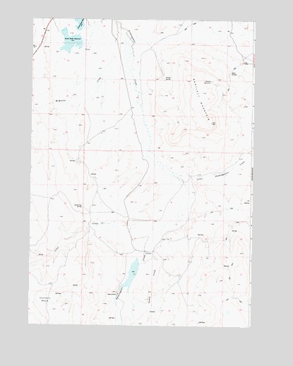 Bartlett Mountain, OR USGS Topographic Map