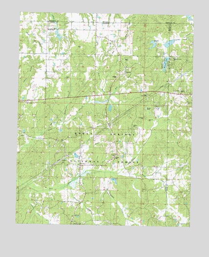 Camp Hill, MS USGS Topographic Map