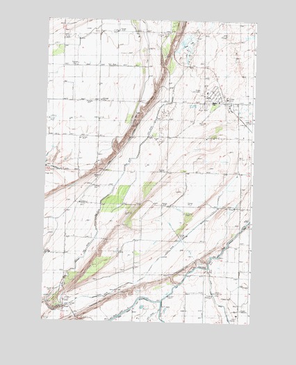 Basin City, WA USGS Topographic Map