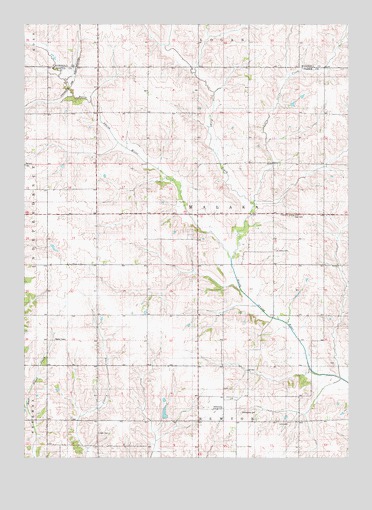 Baxter SE, IA USGS Topographic Map