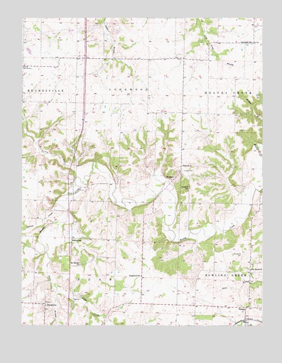 Beaman, MO USGS Topographic Map