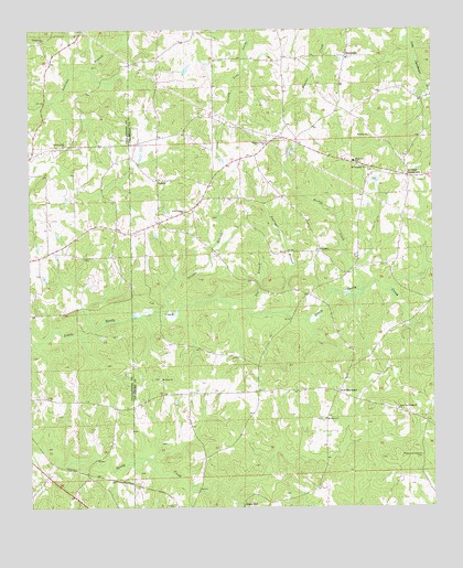 Camp Hill SE, AL USGS Topographic Map