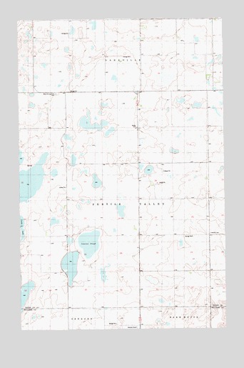 Camp Lake, ND USGS Topographic Map