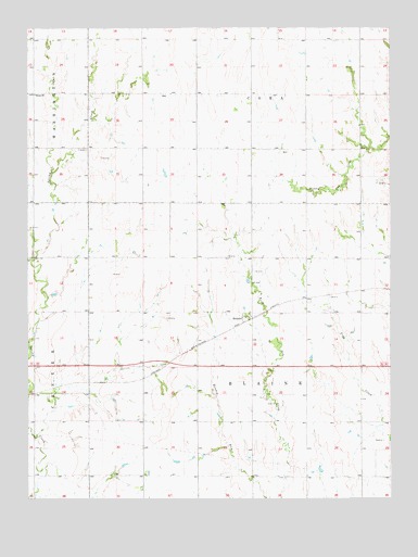 Bellaire, KS USGS Topographic Map