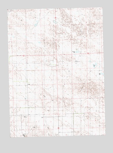 Camp Lake, NE USGS Topographic Map
