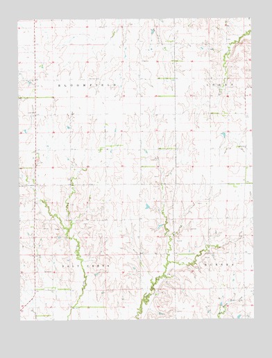 Beloit SE, KS USGS Topographic Map
