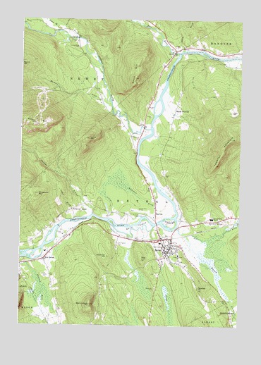 Bethel, ME USGS Topographic Map
