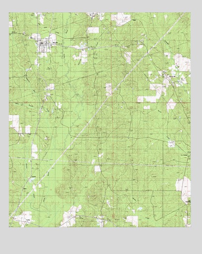 Bienville, LA USGS Topographic Map