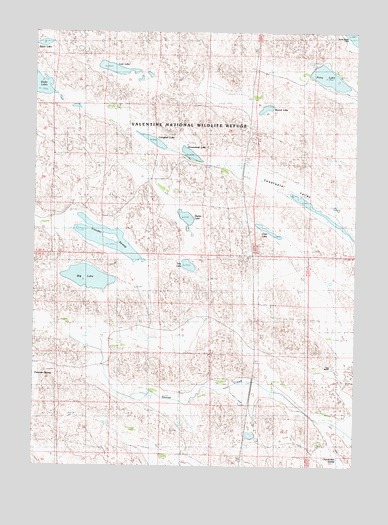 Big Lake, NE USGS Topographic Map