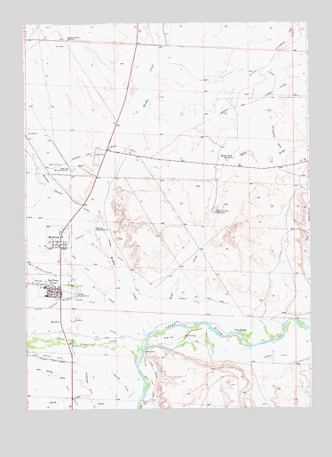 Big Piney East, WY USGS Topographic Map