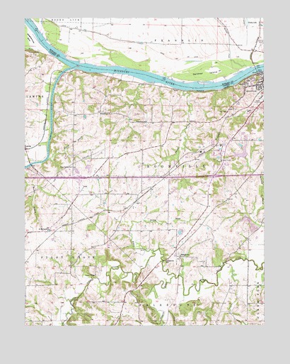 Billingsville, MO USGS Topographic Map