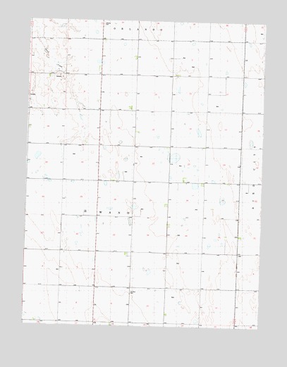 Bird City South NW, KS USGS Topographic Map