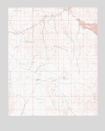 Camp Rock Mine, CA USGS Topographic Map