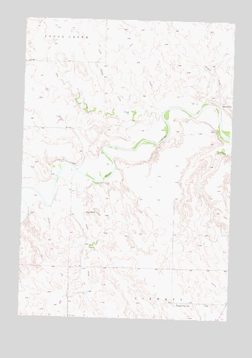 Black Horse, SD USGS Topographic Map