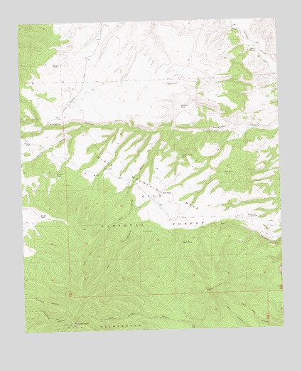 Black Mountain, NM USGS Topographic Map