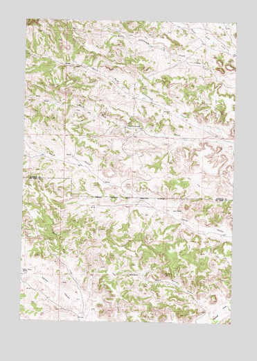Black Spring, MT USGS Topographic Map