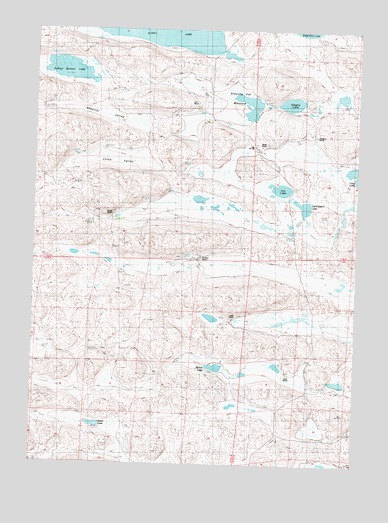Camp Valley, NE USGS Topographic Map