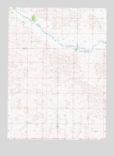 Boiling Spring, NE USGS Topographic Map