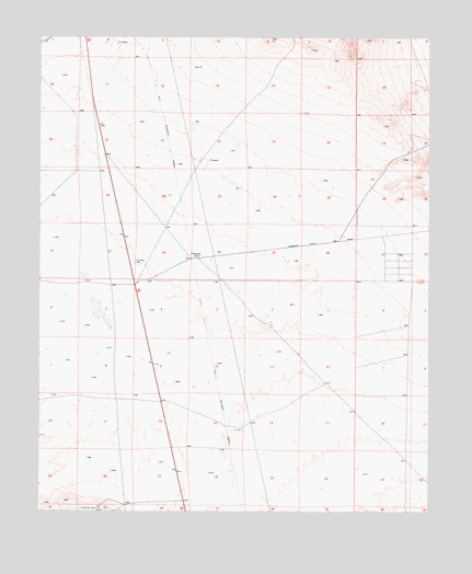 Boron NE, CA USGS Topographic Map