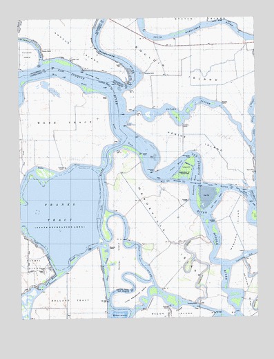 Bouldin Island, CA USGS Topographic Map
