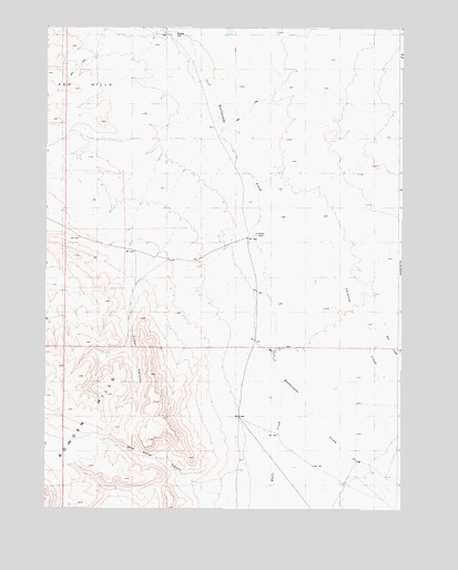Bowden Ranch, OR USGS Topographic Map