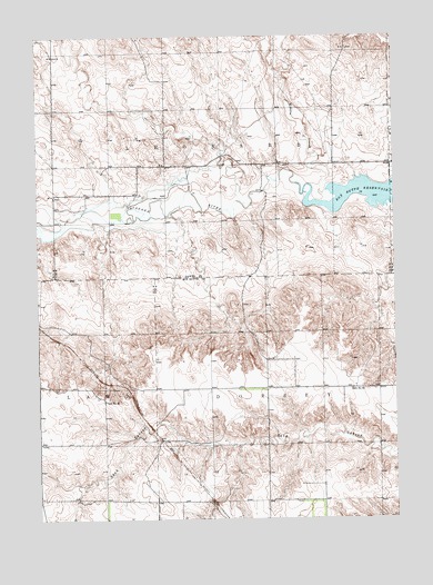 Box Butte Reservoir West, NE USGS Topographic Map