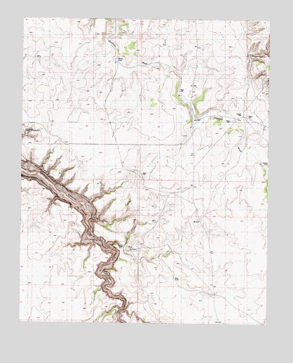 Box K Ranch, AZ USGS Topographic Map