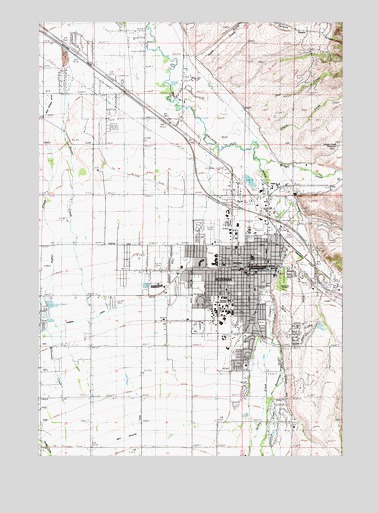 Bozeman, MT USGS Topographic Map