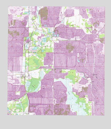 Bradley Junction, FL USGS Topographic Map