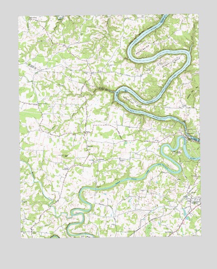 Campaign, TN USGS Topographic Map