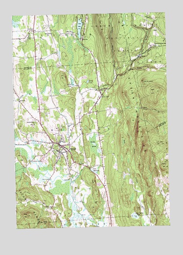 Brandon, VT USGS Topographic Map