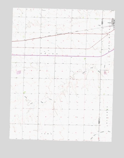 Brewster, KS USGS Topographic Map