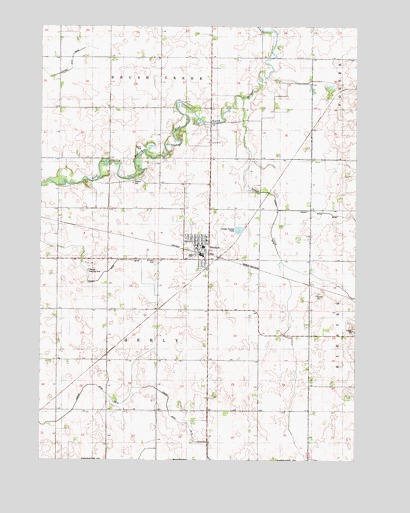 Bricelyn, MN USGS Topographic Map