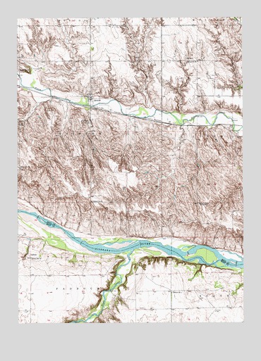 Bristow, NE USGS Topographic Map
