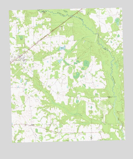 Bronwood, GA USGS Topographic Map