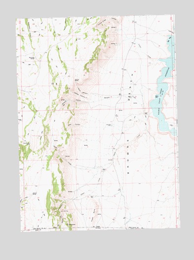 Browns Bench South, ID USGS Topographic Map