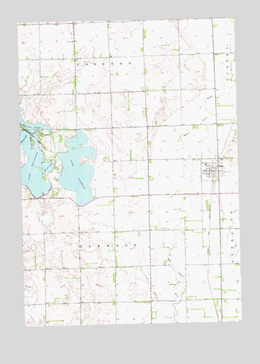 Bruce, SD USGS Topographic Map