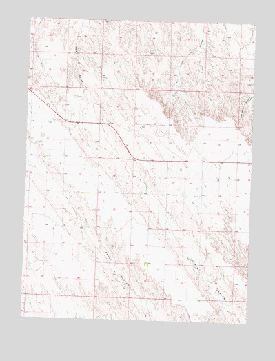 Brule NW, NE USGS Topographic Map