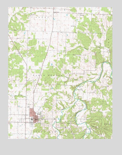 Buffalo, MO USGS Topographic Map
