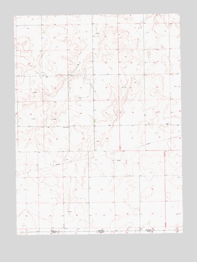 Bushnell SE, NE USGS Topographic Map