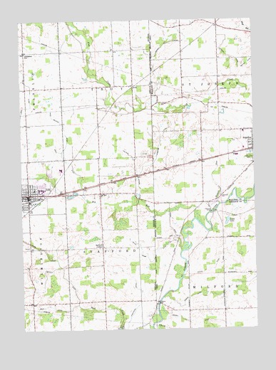 Butler East, IN USGS Topographic Map