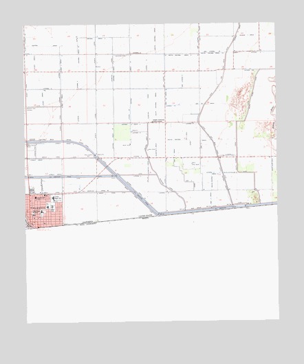 Calexico, CA USGS Topographic Map