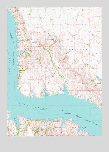 Campbell Creek, SD USGS Topographic Map