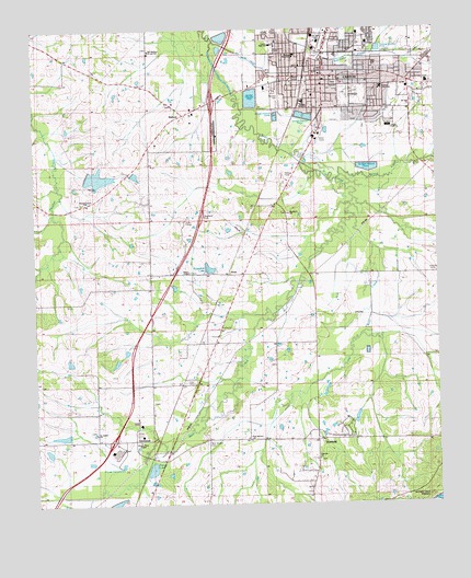 Canton, MS USGS Topographic Map