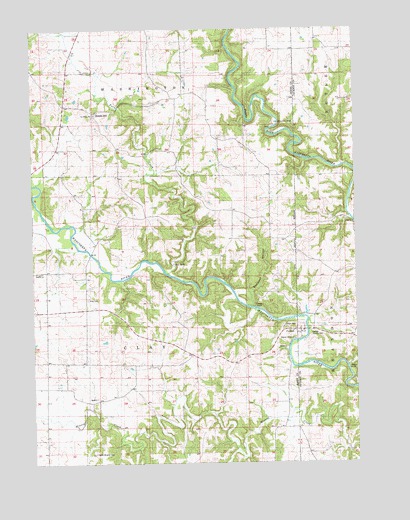 Canton, IA USGS Topographic Map