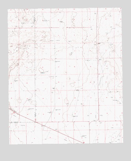 Caprock, NM USGS Topographic Map