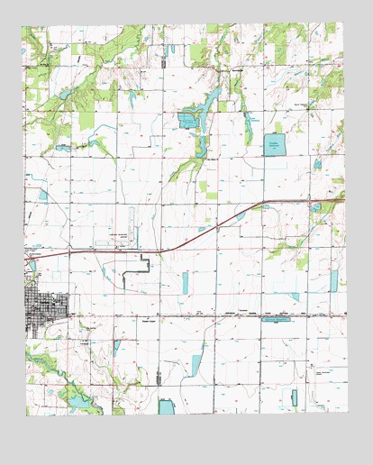 Carlisle, AR USGS Topographic Map
